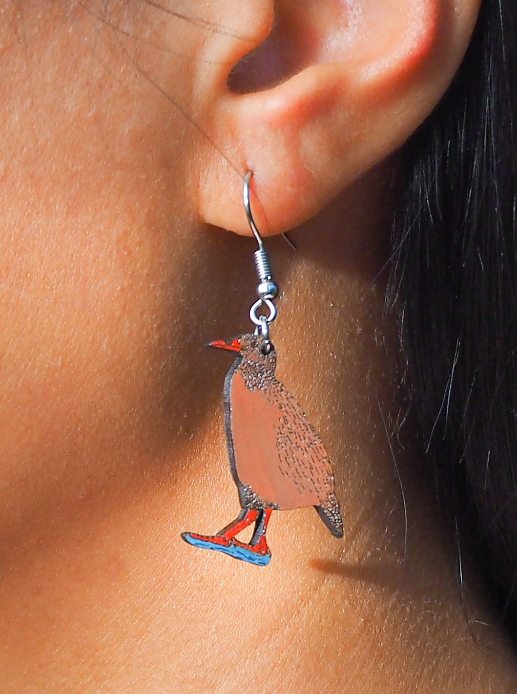 Weka Wooden Rimu Earrings