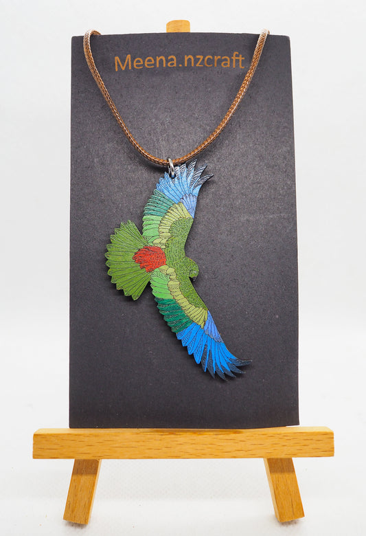 Kea Wooden Rimu Necklace