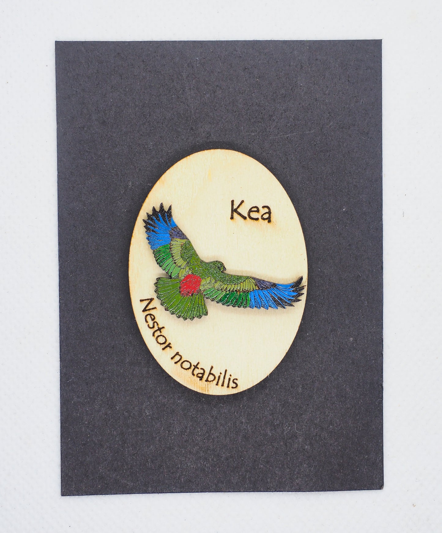 Kea Wooden Rimu Magnet